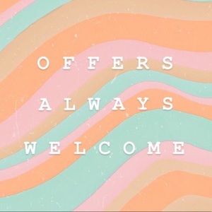 Make me an offer! 🙃🛍